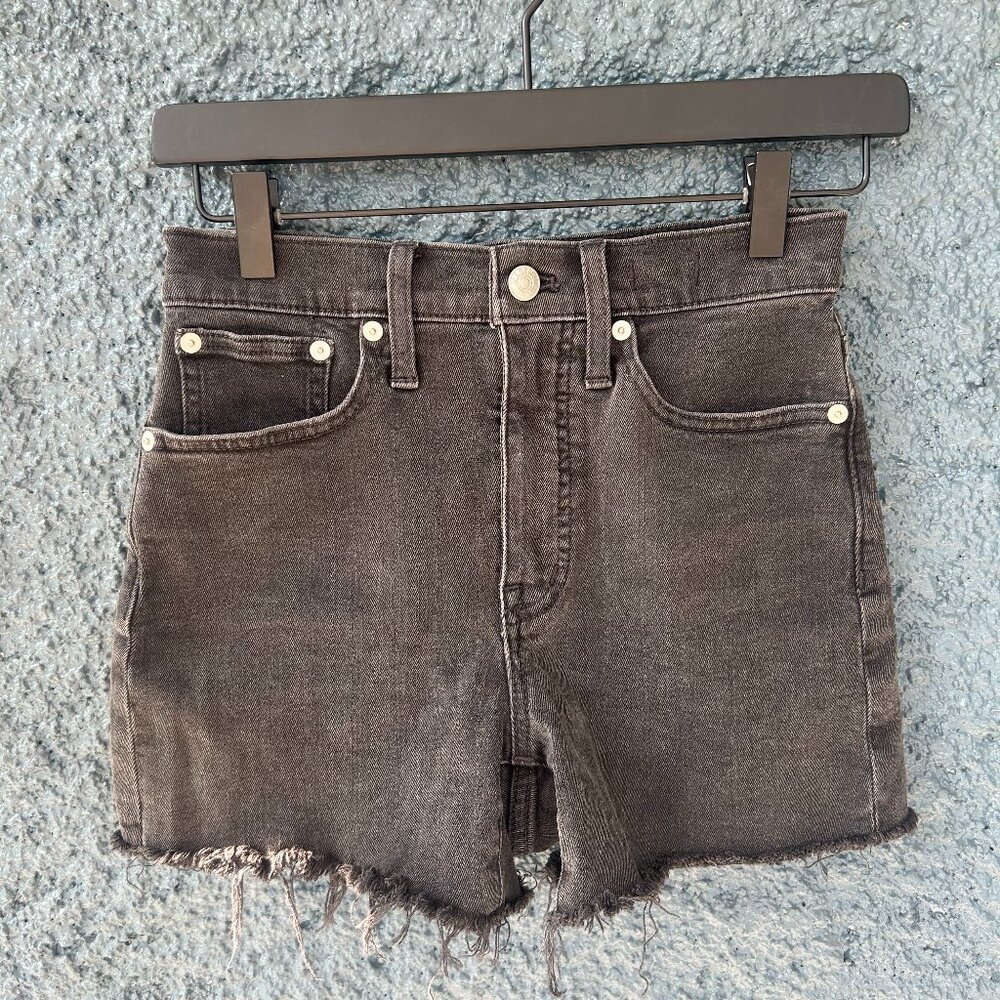 Madewell High-Waisted Shorty Shorts